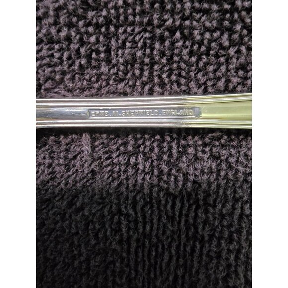 EPNS AL Sheffield England Set of Kings Berry Spoons Gold & Silver plated 9" - Picture 6 of 7